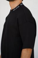 High Neck Logo t-shirt