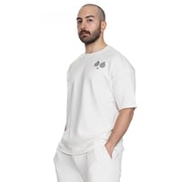 تيشيرت بشعار سيلين من الخلف للجنسين (اوف وايت)