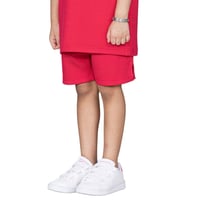 شورت سيلين للأطفال (احمر)