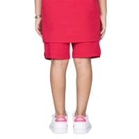 شورت سيلين للأطفال (احمر)