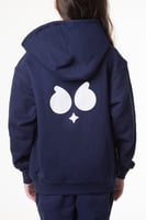 هودي أعين سيلين للأطفال أزرق داكن