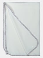 طقم بيبي اوف وايت. أربع قطع بأزرار خلفية