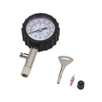 عيار هواء اصلي مع مفتاح تنسيم | علبة شفاف