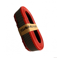 لحية امامية ربل لأغلب السيارات( كربون بخط احمر)