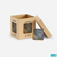 6حبات - منشفة - فوطة سحب وجه لتجفيف السيارة 60*120...