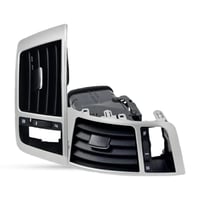 ديكور ريش مكيف لاندكروزر فضي 2008-2015 - وسط