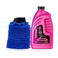 بكج | شامبو فلامنجو 2لتر مع قفاز غسيل