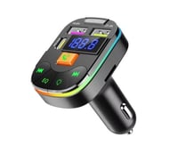 جهاز تشغيل MP3 وشاحن سيارة بتقنية البلوتوث 5.1 – م...