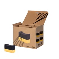 اسفنج تلميع كفرات اصفر - من (JBR) -20 حبه