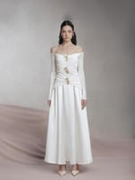 فستان وايت قولد