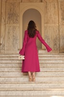 فستان فوشيا