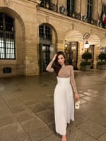 فستان بويس بكسرات