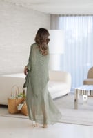 فستان كيب كروشيه زيتي