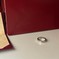 خاتم كارتير فضي فص