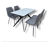 طاوله طعام سراميك 4كرسيً