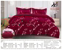 مفرش نفرين مخمل مع فرو