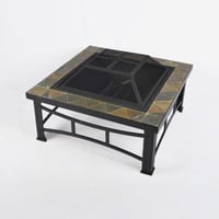 منقل فحم مربع مع غطاء شبكي :FP098