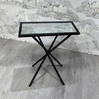 طاولة خدمة اسود مقاس :16*41*45