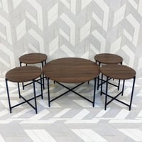 طقم طاولات القهوة 1+3