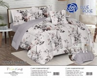 طقم مفرش سادة وجهين نفرين 6 قطع :GROUP2