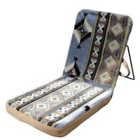 كرسي رحلات البراري مسفط نقش ملكي ازرق