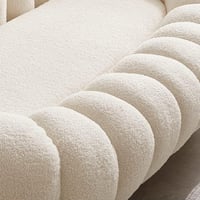 كرسي غيمة استرخى أبيض