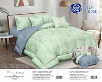 طقم مفرش سادة وجهين نفرين 6 قطع :GROUP2