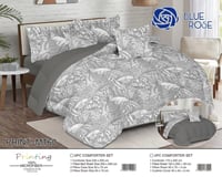 طقم مفرش سادة وجهين نفرين 6 قطع :GROUP1