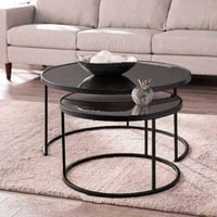 طقم طاولات اسود