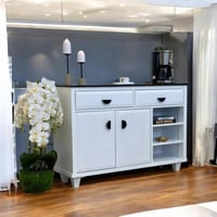 ركن كوفي خزانة جانبية خزانة قهوة وبوفيه