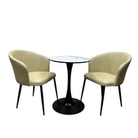 طقم طاولة وكرسيين