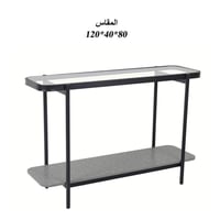 مدخل خشب زجاج : SHML-C256