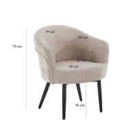 كرسي مفرد بوكلية :SHML-ZG01