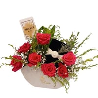 بوكي ورد طبيعي