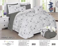 طقم مفرش سادة وجهين نفر ونص 5 قطع :GROUP5