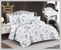 طقم مفرش وجهين نفرين 6 قطع