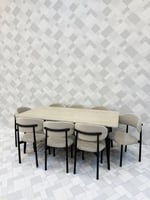 طقم طاوله طعام8كرسي