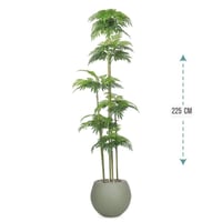 شجر نخل 6 فرع حوض فيبر 225سم : 575-514