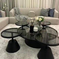 طقم طاولات ارضي ٤+١