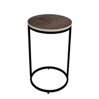 طاولة خدمة خشب دائرية