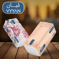 60 علبة 300 منديل مفرد 3 طبقات