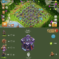 حساب كلاش اوف كلانس تاون 15 شبه ماكس [وصول كامل] |...