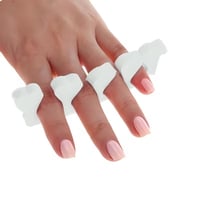 فواصل أصابع القدم واليدين 24 كيس 1200 قطعة