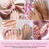 فواصل أصابع القدم واليدين 24 كيس 1200 قطعة