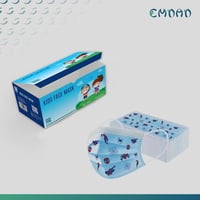 كمامة إمداد سبايدر مان أطفال كرتون -40 علبة- 2000...