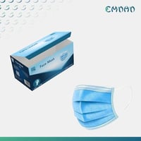 كمامة أزرق إمداد 3 طبقات -50حبة - كمام أزرق طبي -...