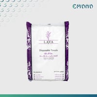مناشف لافا مقاس 80*160 كرتون 8 شدات 200 حبة للاستخ...