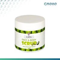 مقشر الوجه والجسم من لافا 500 مل