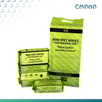 مناديل ريفان مبللة جيب للكبار - بالماء النقي