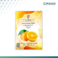 قناع الوجة بالبرتقال من لافا كرتون - 360 حبة
